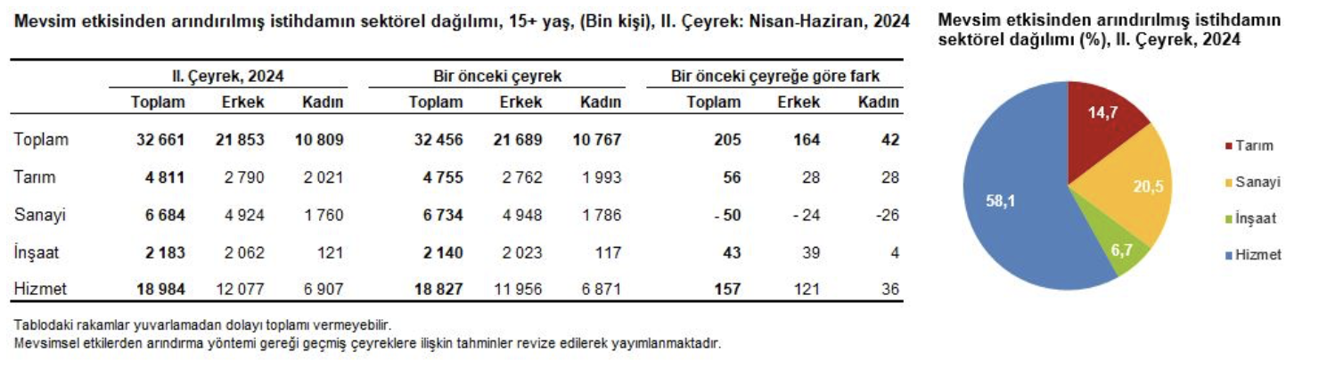 TÜİK 2024 İş Gücü İstatistiklerini Açıkladı: İşsizlik Oranı %8,8