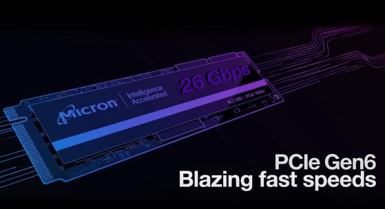 Micron, PCIe Gen6 SSD Modellerini Duyurdu