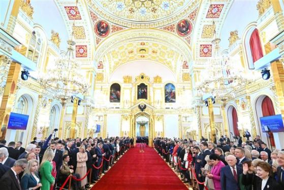 Putin’in göreve başlama töreni gerçekleştirildi