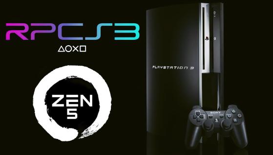 PS3 Emülatorü RPCS3, AMD Zen 5 İşlemci Desteği Kazandı