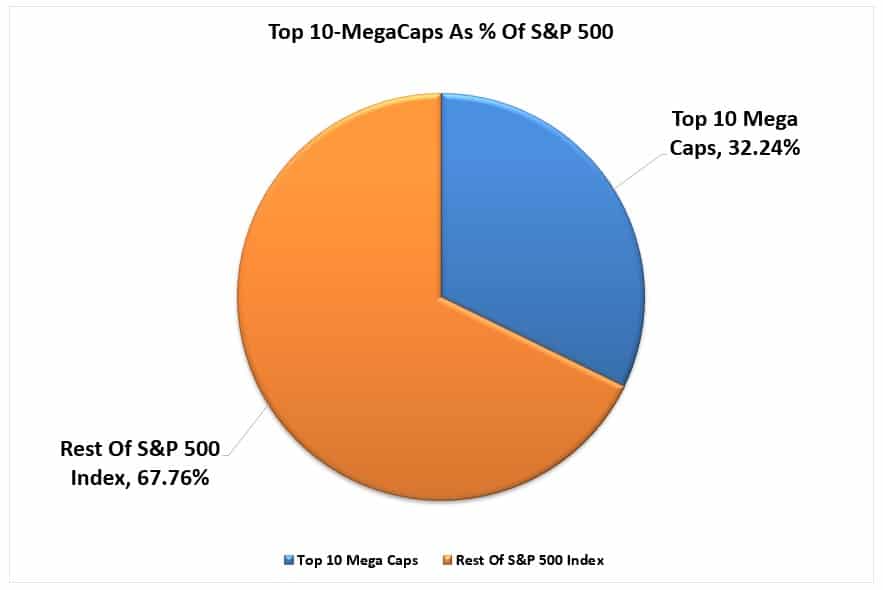 En Büyük 10 Hissenin S&P 500'deki Payı